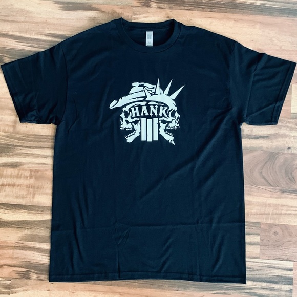 Hank III Double Skull Tee - Picture 2 of 3